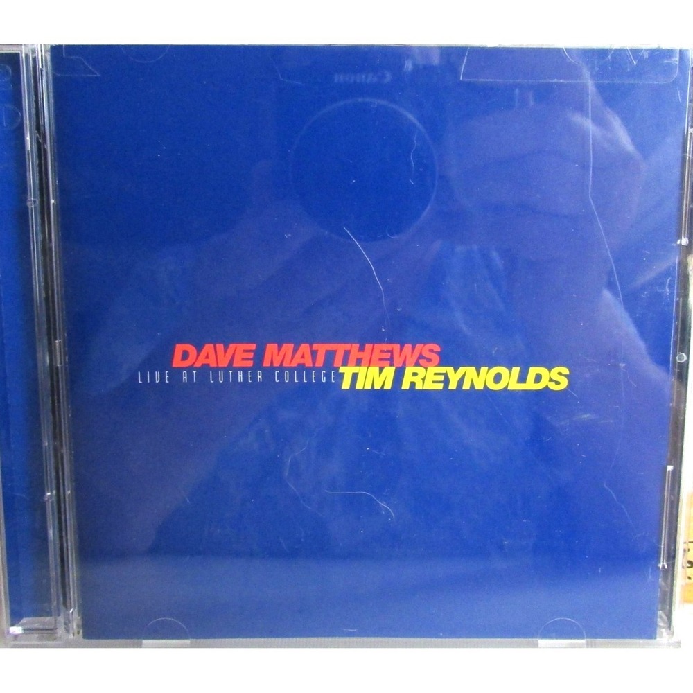 Dave Matthews Tim Reynolds CD Live At Luther College 1999 Rock Acoustic Album